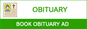 Book Obituary Ad in Newspaper