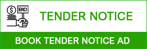 Book Tender Notice Ad in Newspaper